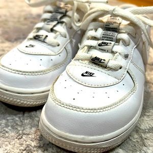 Nike Air Force 1 LV8 3 - White Black (GS) *Rare find Toddler Size 10